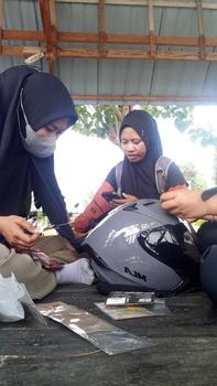 Product Review of Helm Half Face MLA ZENIT Pink Fastel visor smoke / hitam Helm Premium Untuk Pria Dan Wanita Dewasa SNI COD. Motorcycle from _**9 1