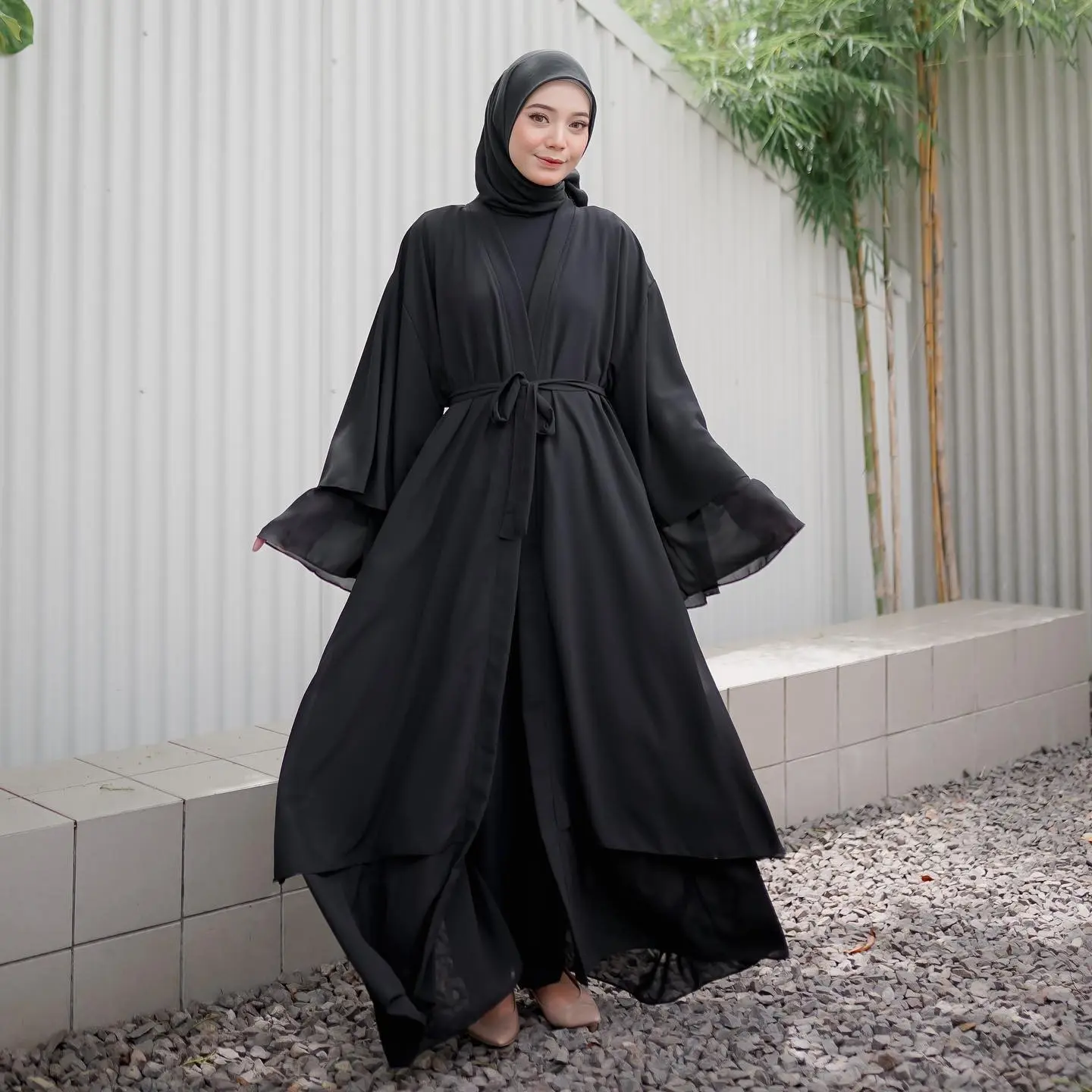 asyilka cardi abaya dewasa terbaru kekinian_hits // harga promo bahan ceruty babydoll allsize milenial