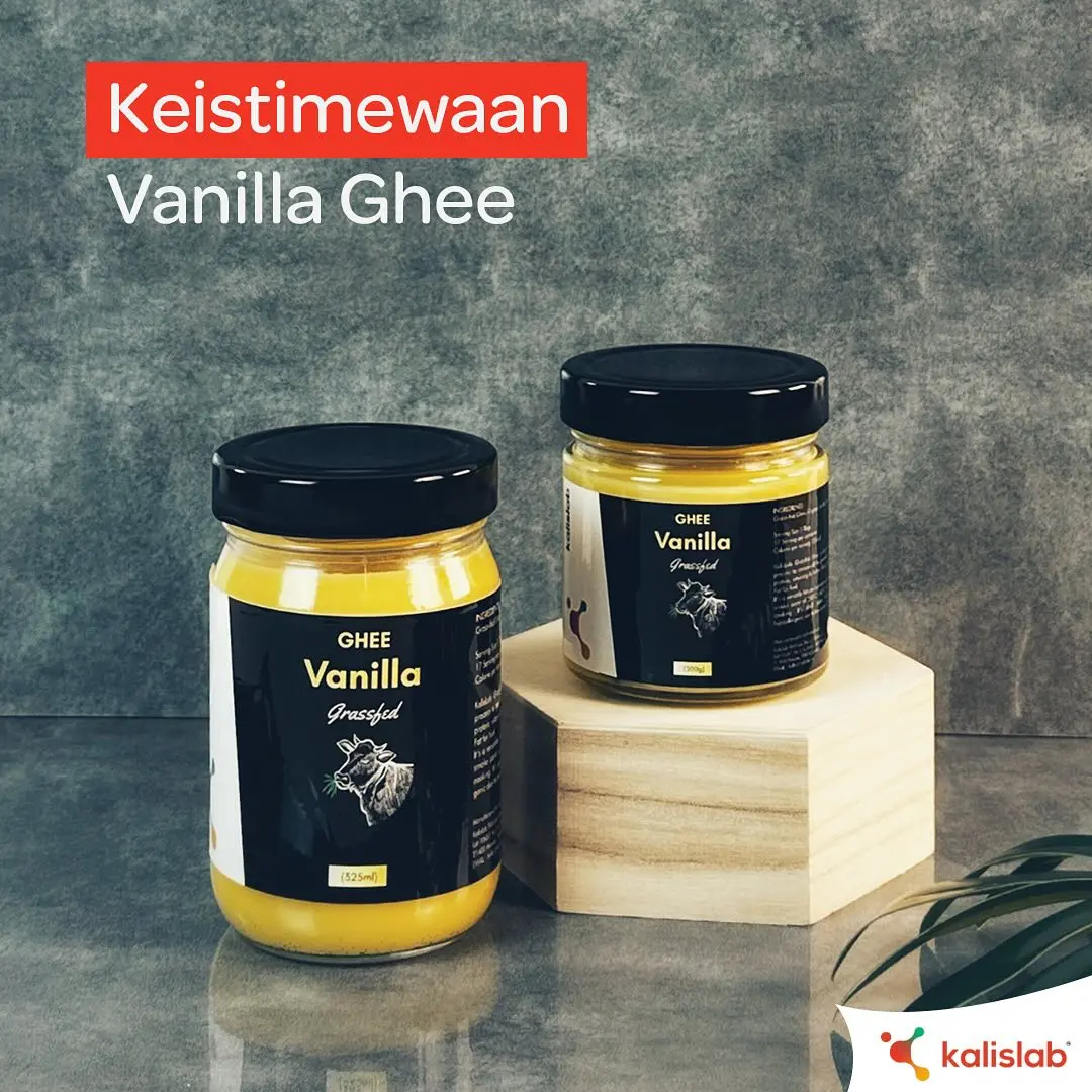 Kalislab Grassted-Fed Ghee Vanilla