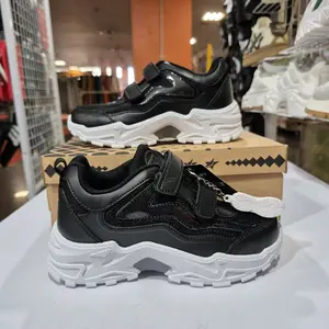 sepatu sekolah PRO ATT LDN 510V 100% original free kaos kaki redy warna hitam polos hitam putih