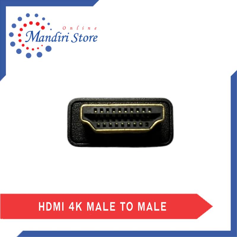 HDMI Connector Adapter Male To Male 4K Straight [HDM-M19] 4