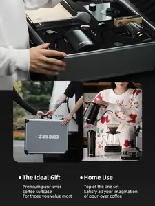 BERKUALITAS HEMAT MHW-3Bomber B-3 Tactics Set 12 pcs in One Include Suitcase / Coffee Maker Brewing Gift Set dengan Koper / Pour Over Hadiah Set Alat Kopi Seduh Manual V60 hampers coffee manual brew gift box souvenir paket Premiumm MHW3BOMBER