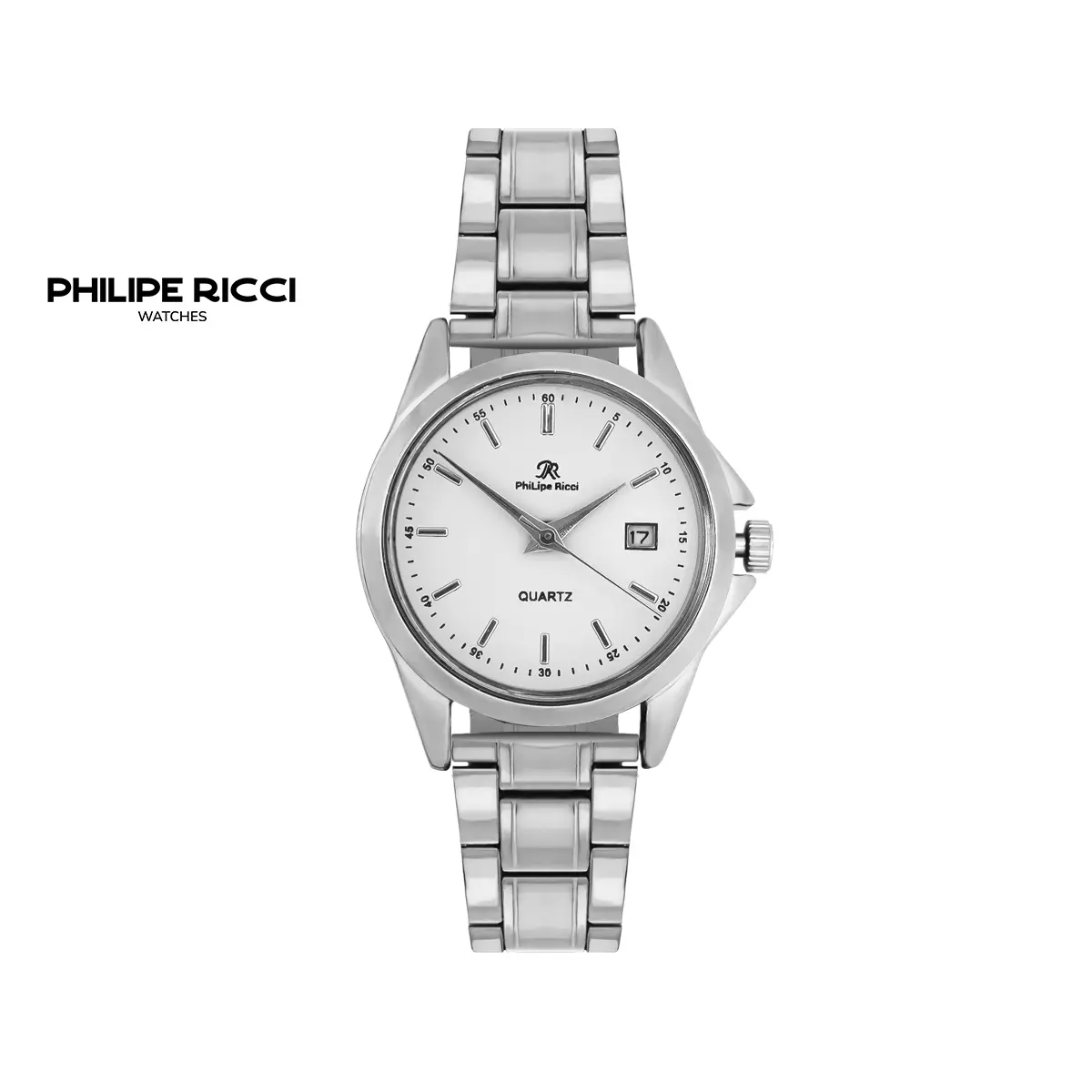 PhiLipe Ricci Jam Tangan Wanita Rantai Kecil Kekinian Dial Bulat Ori 7501 Women Watches Free Box