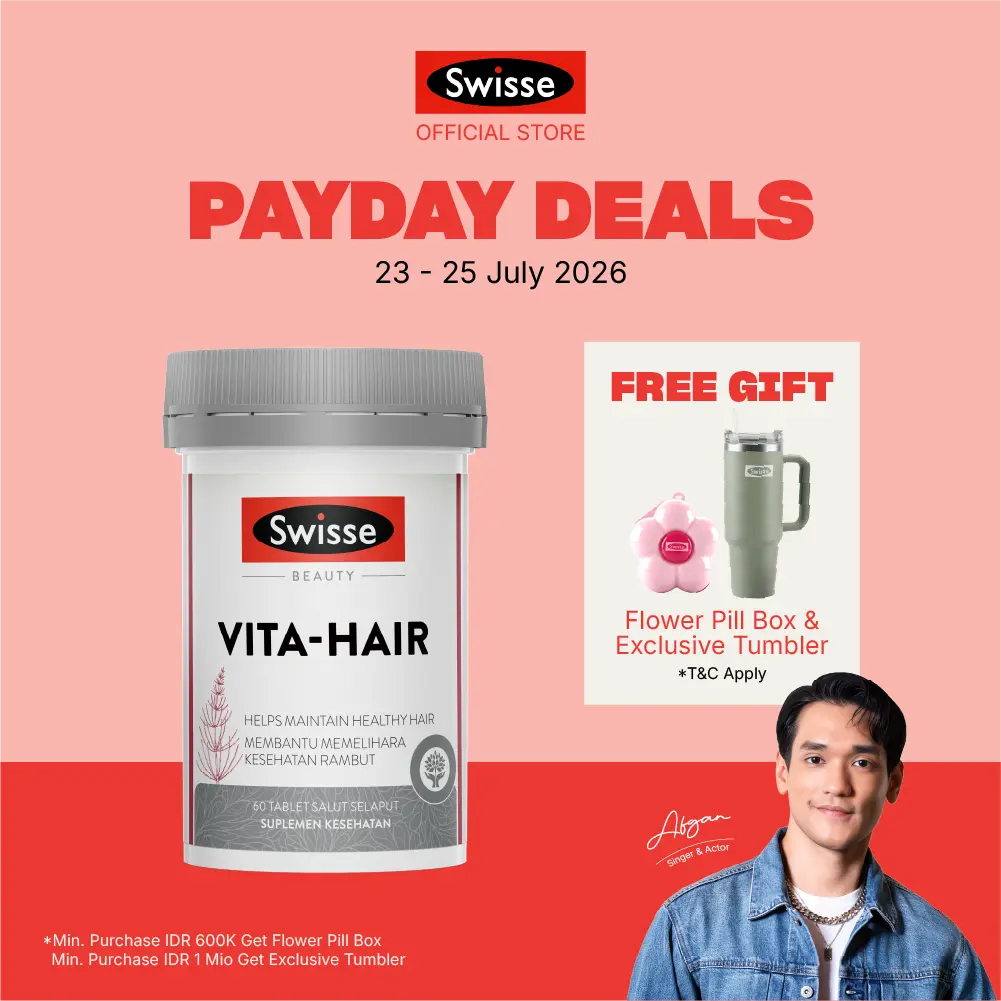 Swisse Beauty Vita-Hair Film Coated 60s Vitamin Haircare