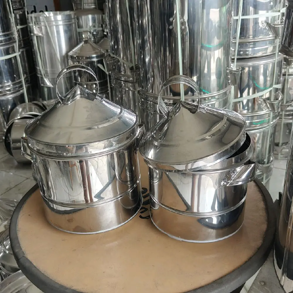 DANDANG NASI 1KG DAN 1,5KG, BAHAN STAINLESS