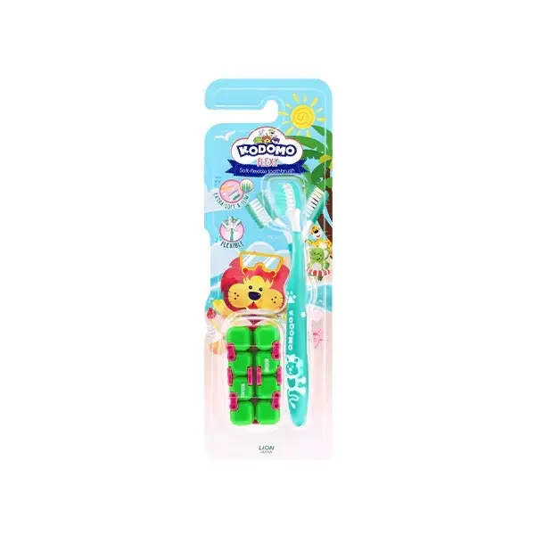 Kodomo Kids Sikat Gigi Flexy Extra Soft & Slim 2