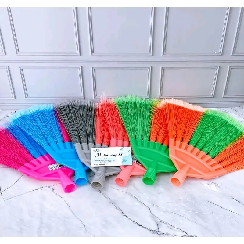 Sapu Plastik Nagata NGT 341 / Sapu Nylon Warna Kombinasi (Model Baru) 1