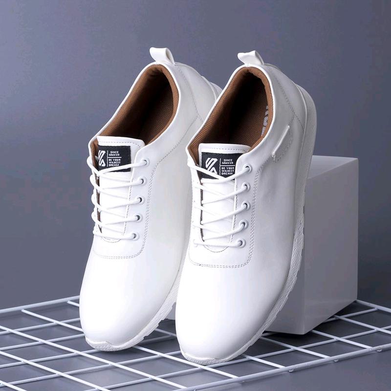 sepatu semi formal pria sepatu cowo sepatu formal Casual Hitam Kerja Shoes 5