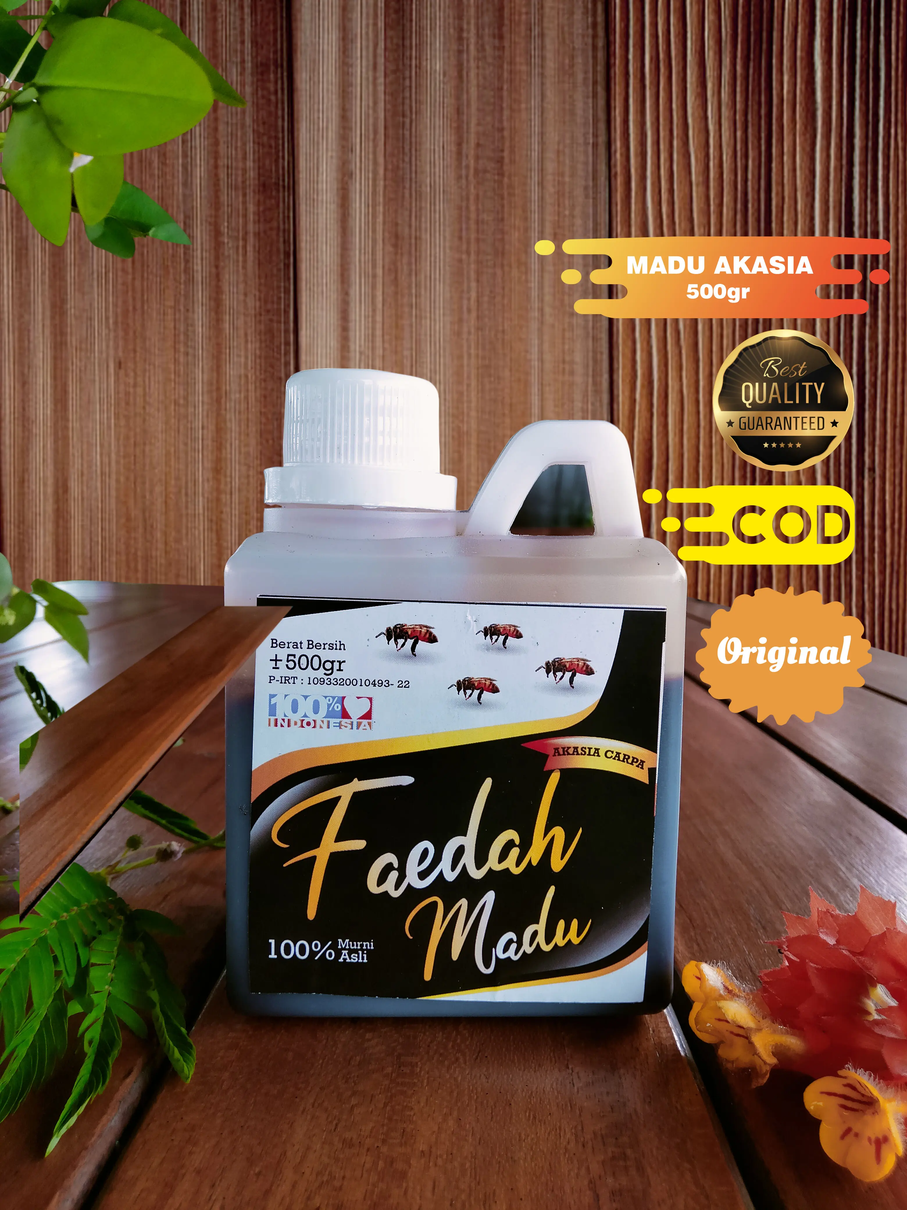 Madu Akasia 500gr,  Madu Murni Madu Asli, Madu hutan akasia, Madu akasia, Faedah madu Hitam Manis
