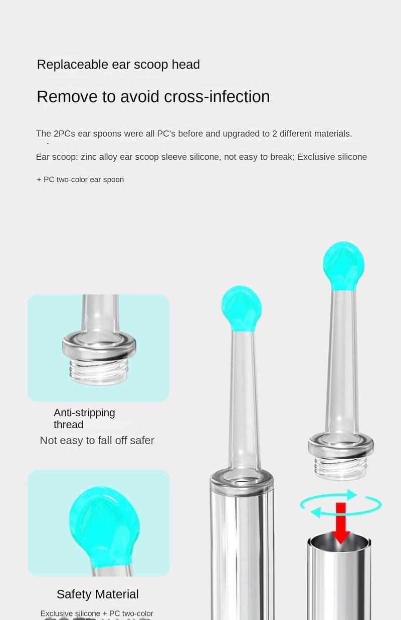 Product Introduction of Dụng Cụ Ngoáy Tai Trực Quang, Công Nghệ WIFI Không Dây, Dụng Cụ Lấy Ráy Tai HD Cho Điện Thoại Thông Minh, Mô Hình Ngoáy Tai, Quà Tặng Giáng Sinh Và Năm Mới, NE3 19