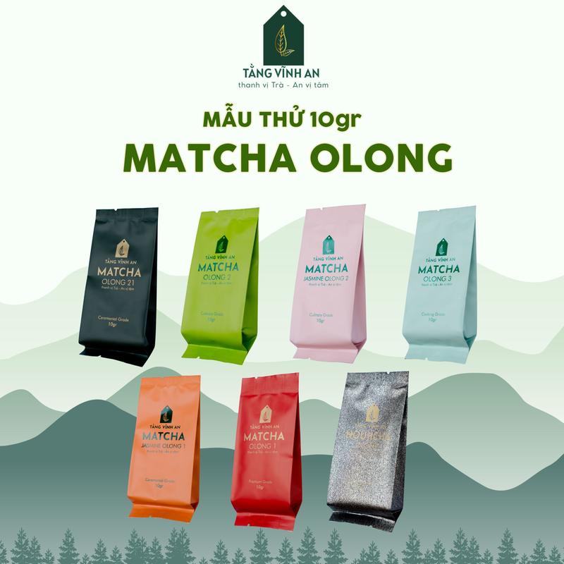 Mẫu thử các loại Matcha Olong - Túi 10gr - Tằng Vĩnh An