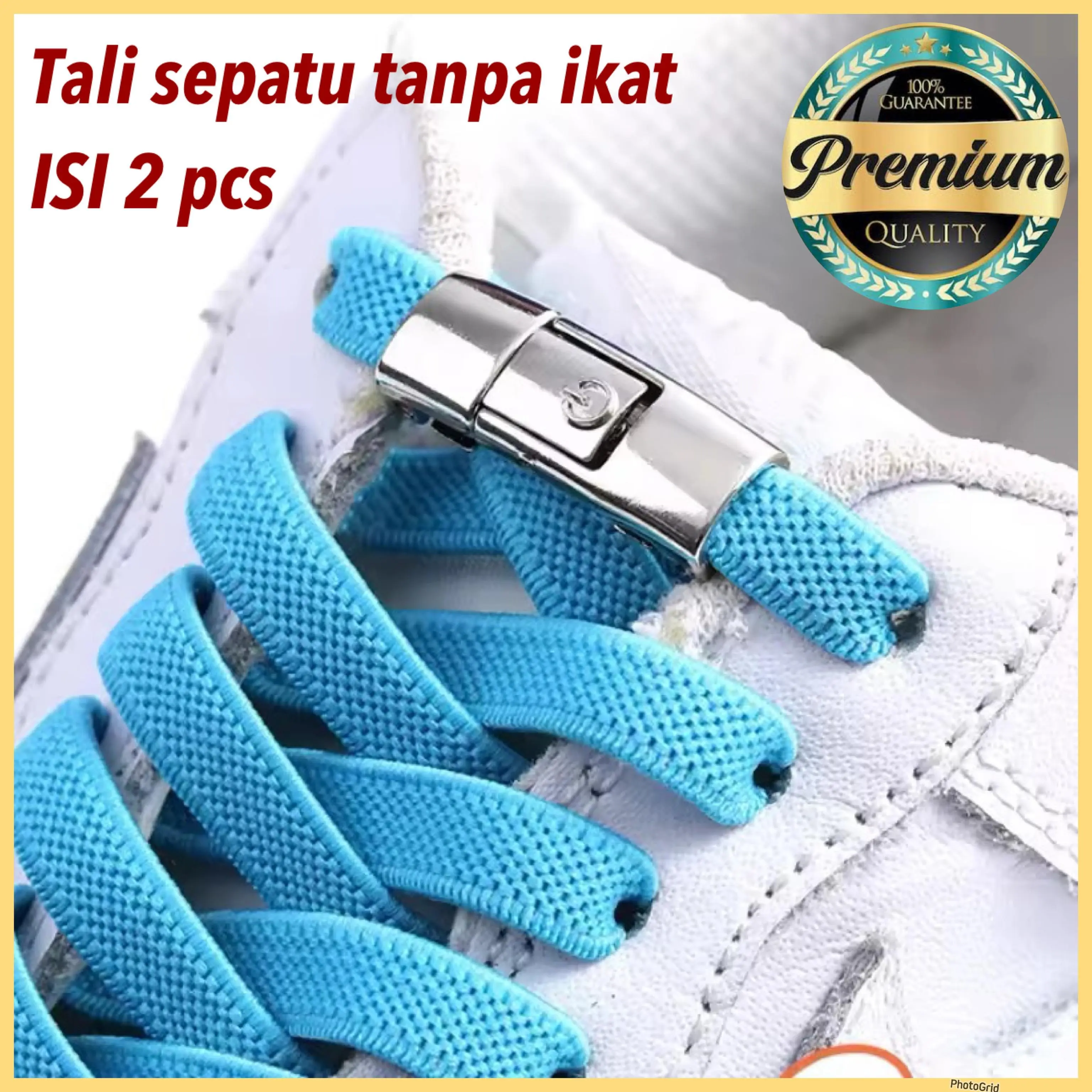 TALI SEPATU TANPA IKAT TALI SEPATU INOVATIF SHOE LACES AKSESORIS SEPATU Shoes Pria