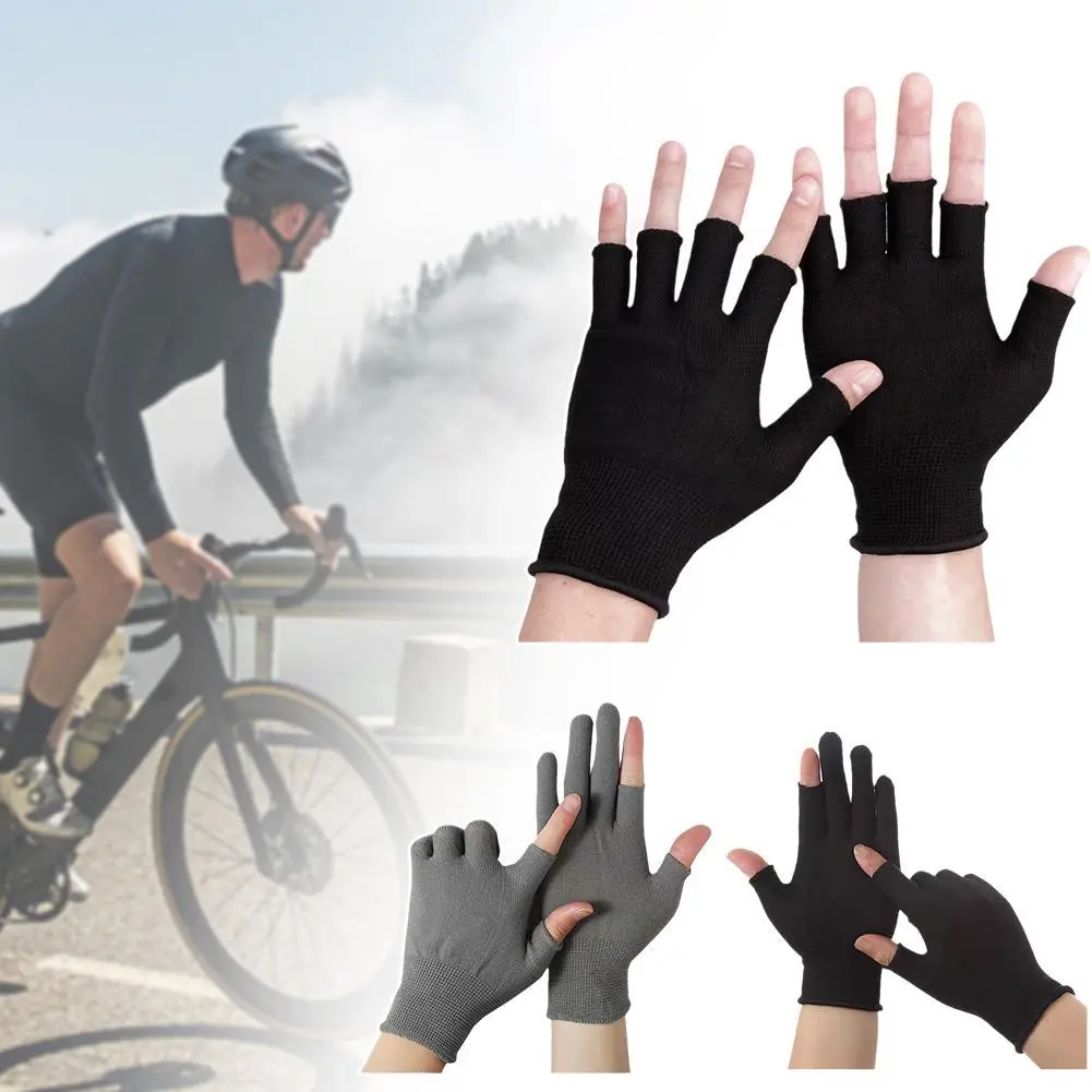 Half Finger Gloves Spring And Summer Breathable Riding Outdoor Sports Driving Unisex Women's