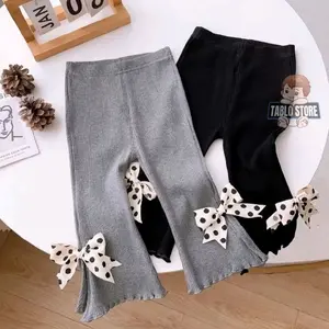 Celana Polkadot Celana Anak Belah Pinggir 0-6 Tahun Perempuan Legging Cutbray