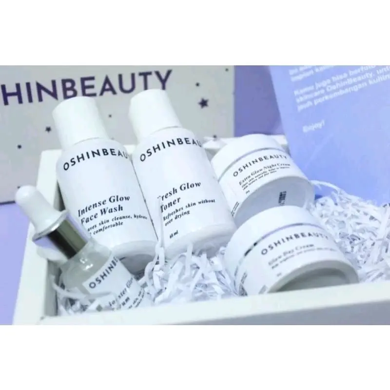 Paket 5in1 Paket OSHiN BEATY/OSHINBEAUTY/Paket Ance Series/Paket Glow Series/Encer/Satuan 3