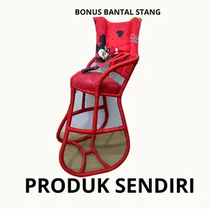 Kursi Boncengan Anak Motor Matic Dilengkapi Sabuk Kursi Boncengan Anak untuk Motor Furniture