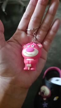Product Review of Blind Box Gantungan Kunci LOTSO, Gantungan Kunci Kotak Buta Toy Story Lucu Beruang Pink Free Box from s**i 3