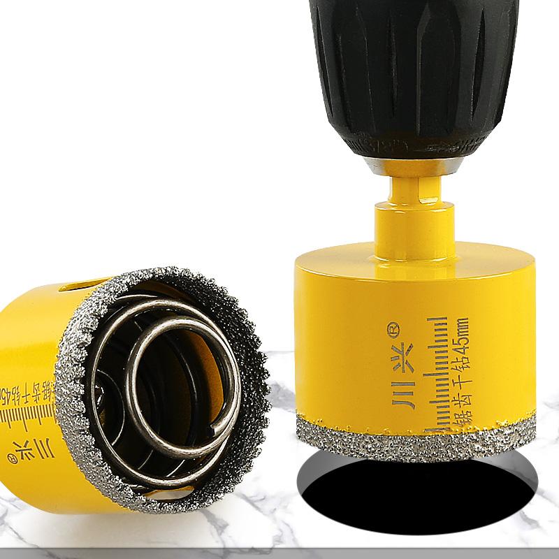 Dụng cụ mở lỗ khoan khô, lưỡi cắt có răng cưa, thích hợp cho đá cẩm thạch, đá phiến, đá granit, cưa răng cưa, máy cưa, máy công cụ điện, máy mài góc