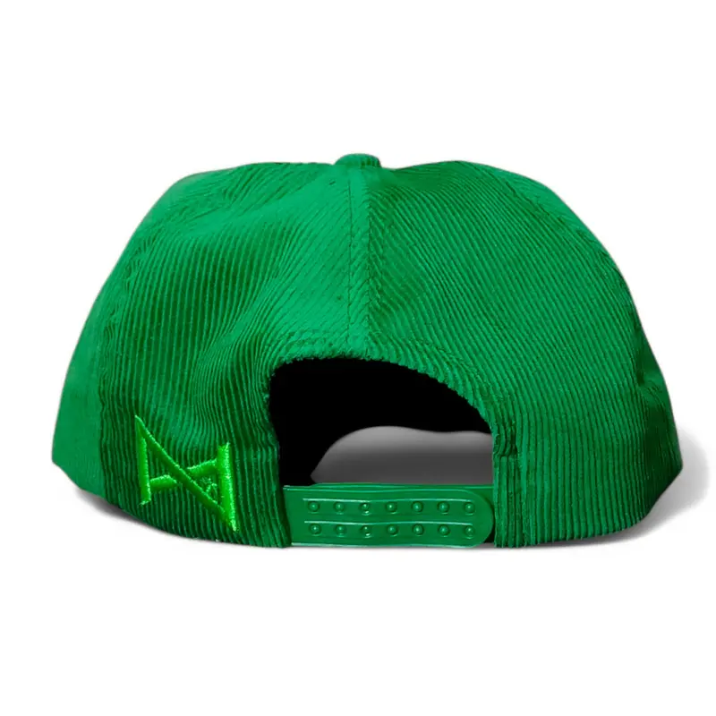 Topi Corduroy Snapback bordir for skena outfit 3