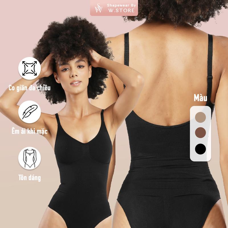 [NAOMI] Shapewear Bodysuit WSTORE Mặc Lót Trong Quần Áo - Shapewear by W.Store - KHÔNG KÈM QUẦN/CHÂN VÁY
