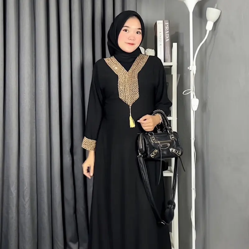 Humaira Abaya | Gamis Lebaran Elegant Mewah 1