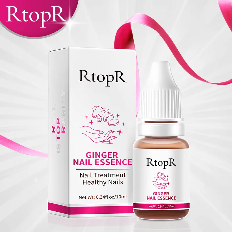 RtopR Ginger Nail Care Serum / Ginger Nail Care Essence / Nail Care / Anti-Infective / Paronychia / Onychomycosis / Glossy