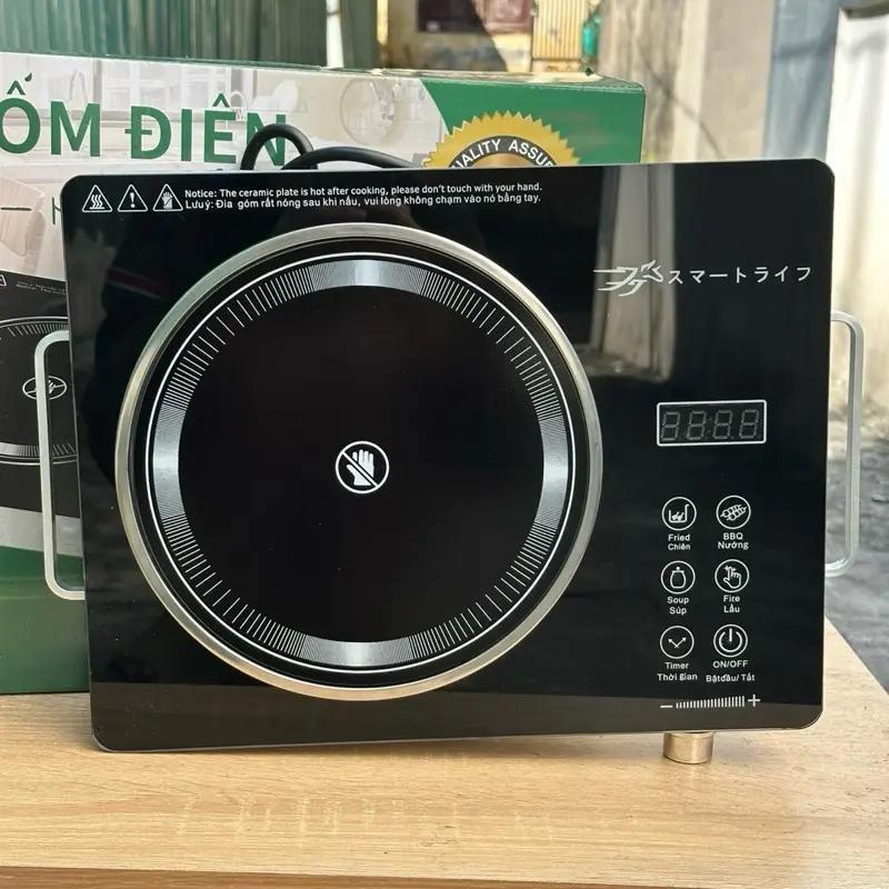 Bếp Hồng Ngoại Công Suất 3500W – Không Kén Nồi, Không Bức Xạ, Chống Sốc, Tiết Kiệm Điện (Giao màu ngẫu nhiên bếp Chefs life hoặc Tatami)