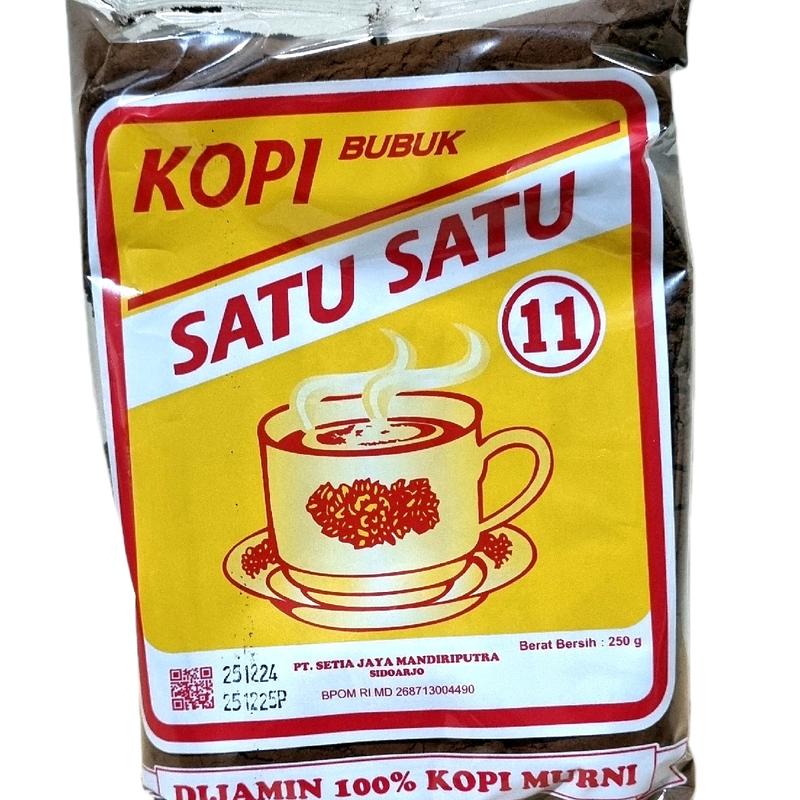 Kopi Bubuk Satu Satu 250gr Coffee Siap minum - Shop | Tokopedia