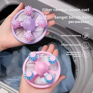 Filter mesin cuci universal penghilang bulu pakaian artefak penghisap bulu filter jaring kantong penghilang bulu mesin cuci