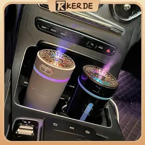 Pelembap Mobil Air Purifier Mobil Pelembab Semprot Mobil Aromatherapy Diffuser Mobil Lampu Berwarna Air Purifier Humidifier Isi Ulang Diffuser