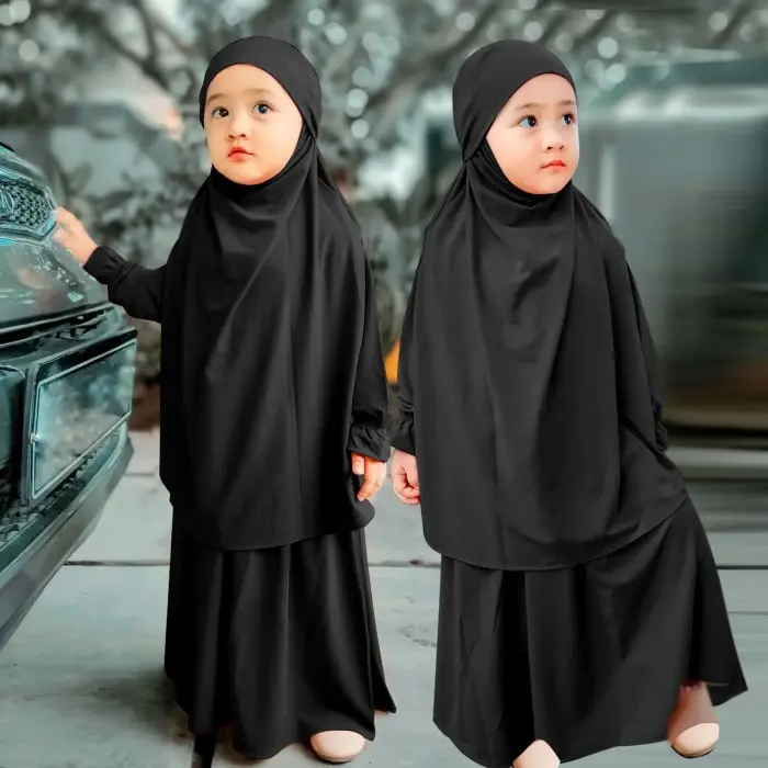 Q✉6K GAMIS SYARI ANAK PEREMPUAN NALINE USIA 3 - 5 TAHUN G✪M2