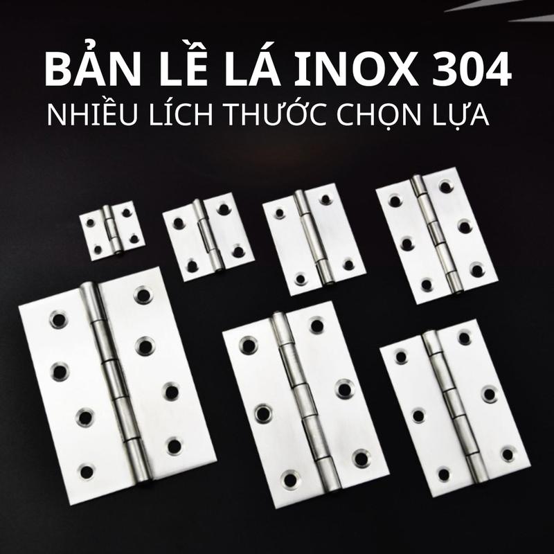 bản lề lá inox bóng bản lề lá sắt xi，Bản lề inox 304 sáng bóng. 1