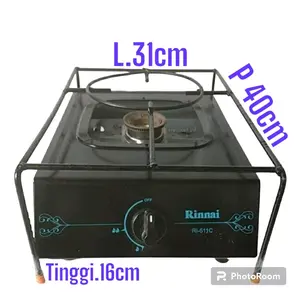 TUNGKU KOMPOR RINNAI / RANGKA KAKI KOMPOR RINNAI SINGGLE + Double