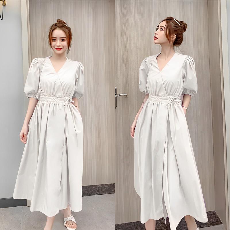 RO Dress Miyuki Big Size XXXL Ld 100 - 120 cm P 120 cm B 308 gr Mosscrepe Viscose #4210 7