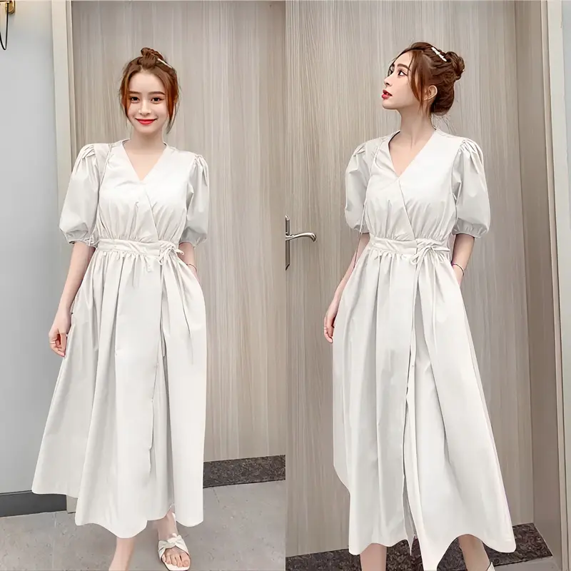 RO Dress Miyuki Big Size XXXL Ld 100 - 120 cm P 120 cm B 308 gr Mosscrepe Viscose #4210 7