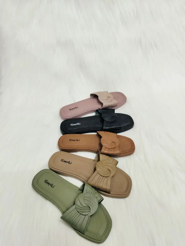 Sandal Jelly Himoki Slop wanita Pita terbaru/ Sangat cocok untuk kegiatan sehari hari 2