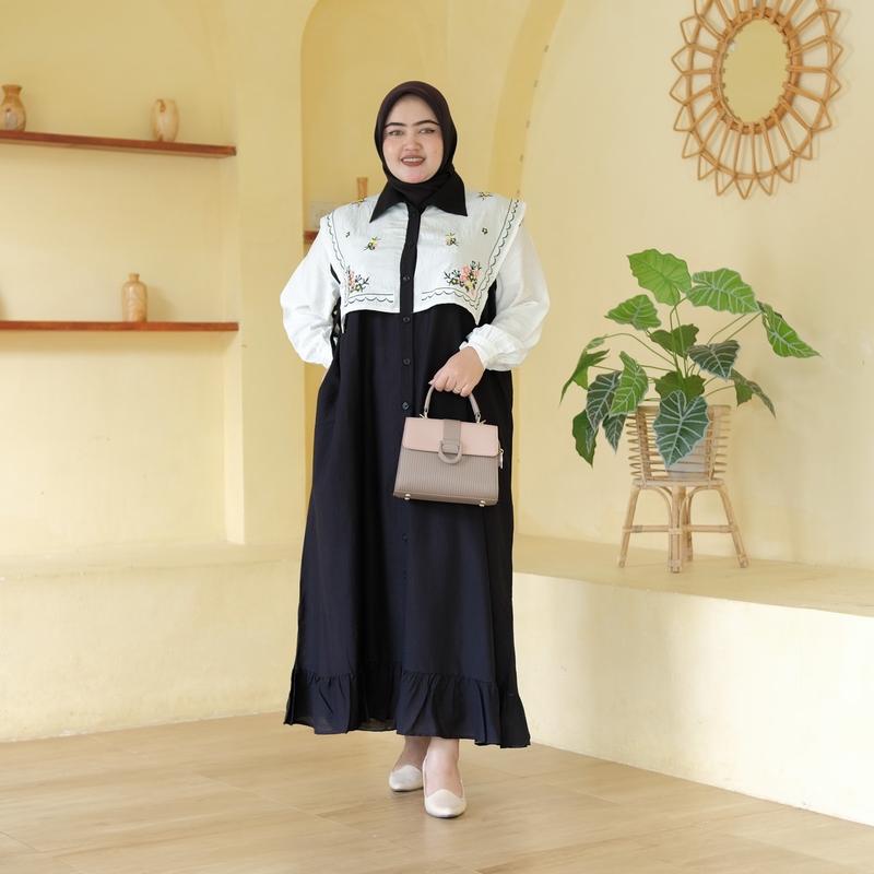 GAMIS JUMBO LD 130 LD 140 CM Wanita Muslim 6
