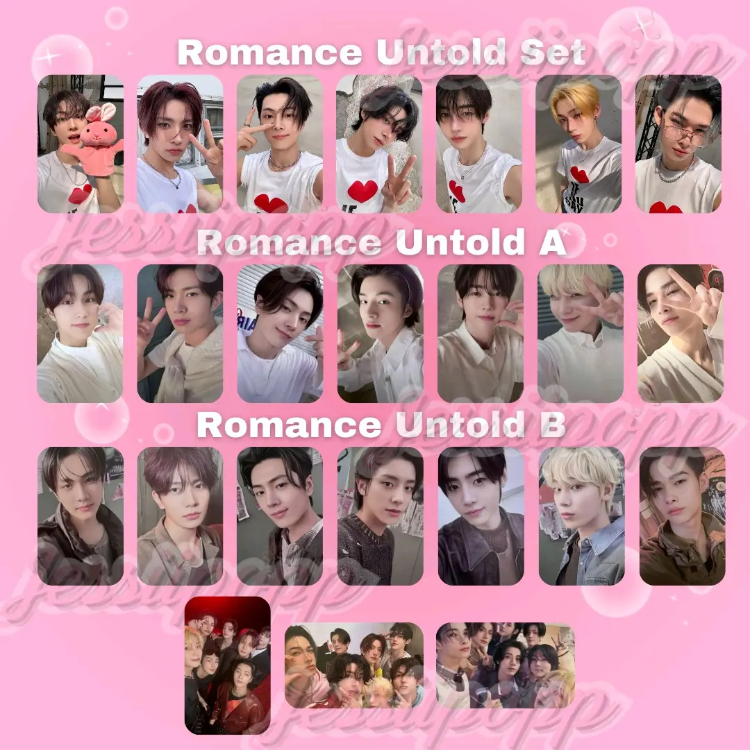 [SHARING] ENHYPEN ALBUM ROMANCE UNTOLD PHOTOCARD