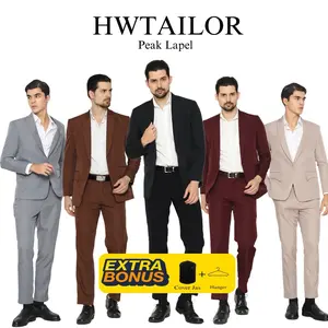 HWTAILOR JAS SERI DOFF (jas casual,jas kantor,jas prewed) Pria Blazer Celana Casual Formal Hitam Setelan DAN FULL SET Slimfit Semi wisuda  Pengantin wedding