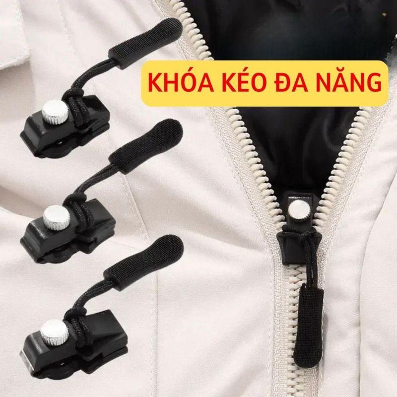 combo 5 đầu khóa kéo,Phụ kiện móc khóa kéo thay thế đa năng 3 kích cỡ phù hợp…