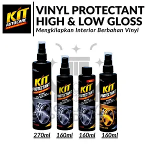 KIT Vinyl Protectant High & Low Gloss Pump - Pembersih Interior Mobil