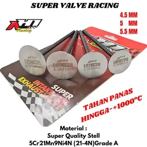 Klep Racing AH1 19 22 20 22 20 23 22 24 22 25 23 27 24 28 25 30 26 31 29 34 30 35 31 36 in dan Ex klep racing