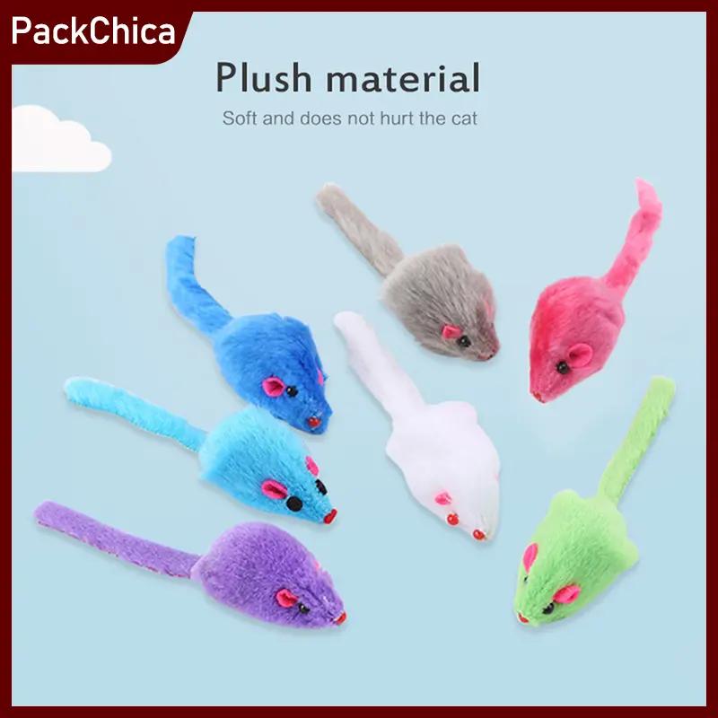 【PackChica】con Mèo Chuột Giả. Đồ Chơi Trò Chơi Con Mèo Chơi Con Mèo Con Đồ Chơi Thú Cưng Tương Tác Con Mèo Cung Cấp