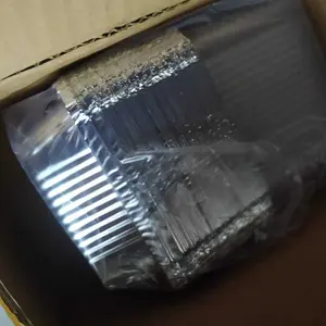 Alumunium Foil Cup Kotak 250ML BX-0230 + Tutup Mika 50 Pcs / Cup Macaroni Schotel, Dimsum Mentai TERMURAH