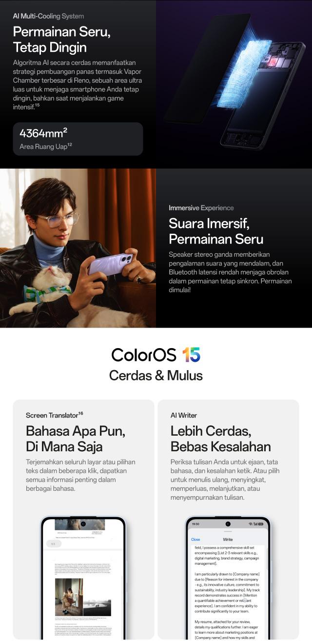 OPPO Reno13 F 5G 8GB/256GB & 12GB/256GB Smartphone [AI Livephoto, IP69 Water Resistance, 45W SUPERVOOC]