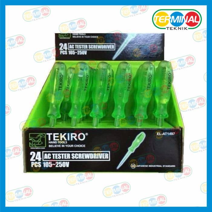 TEKIRO TESPEN AC / AC TESTER SCREWDRIVER EL-AT1497 4