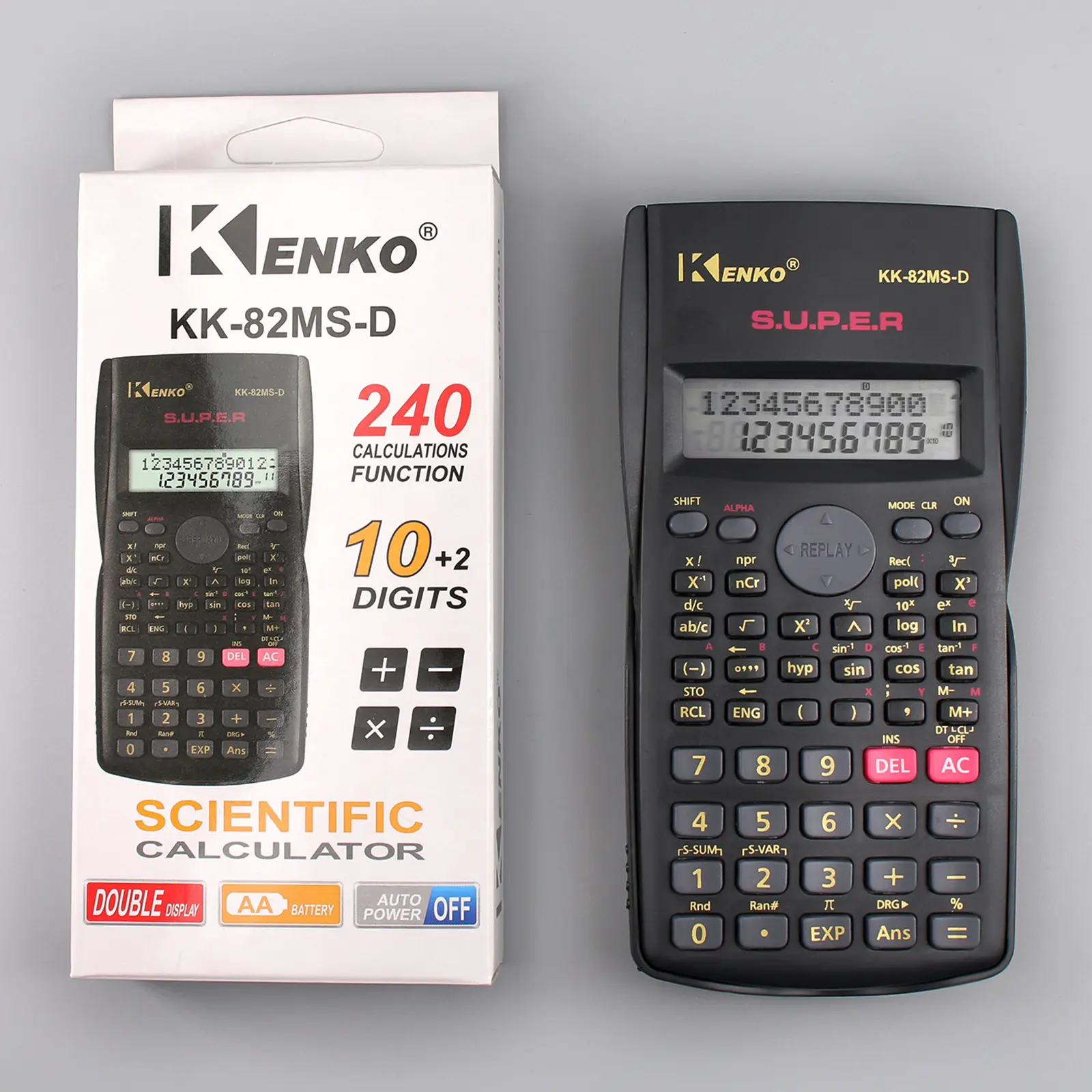 Scientific calculator Students use multi-functional electronic function calculators for examinations