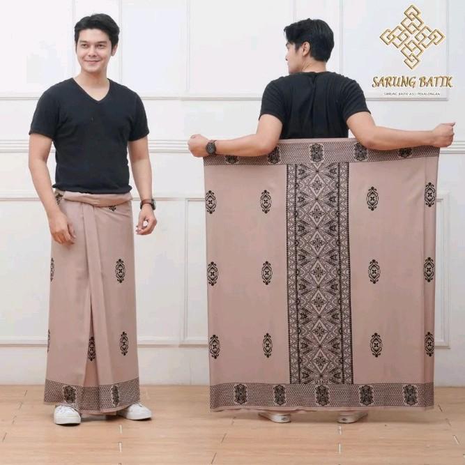 SARUNG BATIK GUS IQDAM SARUNG BATIK PRIA SARUNG KEKINIAN BAHAN ADEM DAN NYAMAN Muslim Motif Santri Dewasa Pekalongan 3