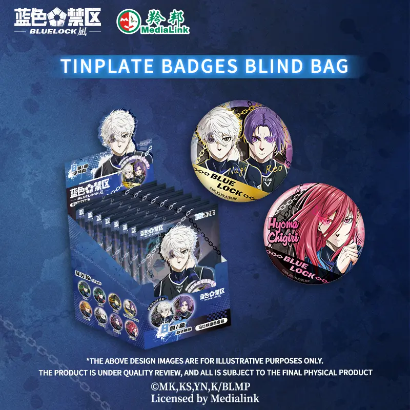 【BLUE LOCK: EPISODE NAGI】TINPLATE BADGES BLIND BAG