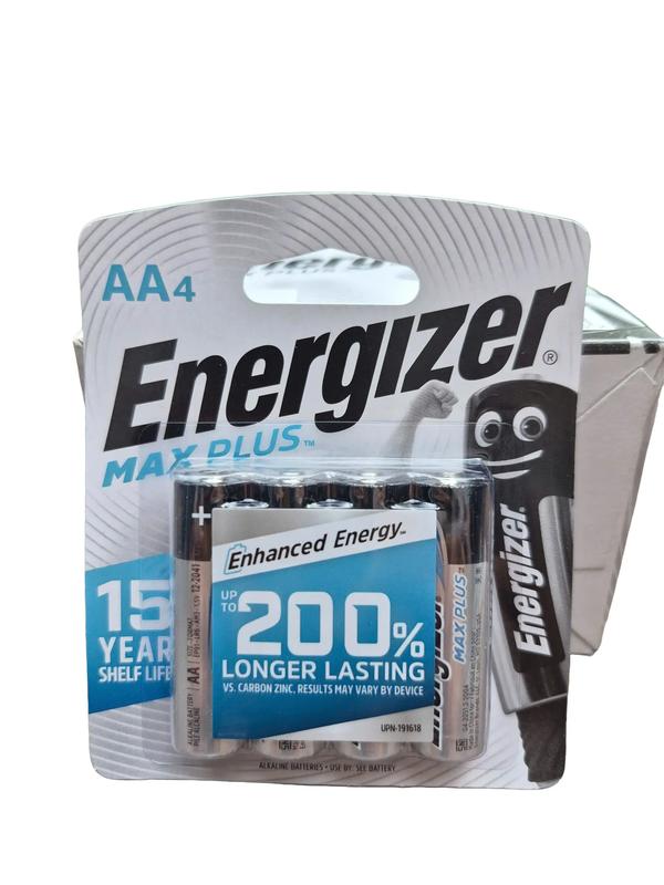VỈ 4 viên pin tiểu AA Energizer Max PLUS 1.5V
